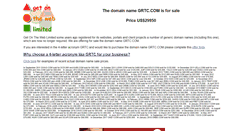 Desktop Screenshot of grtc.com